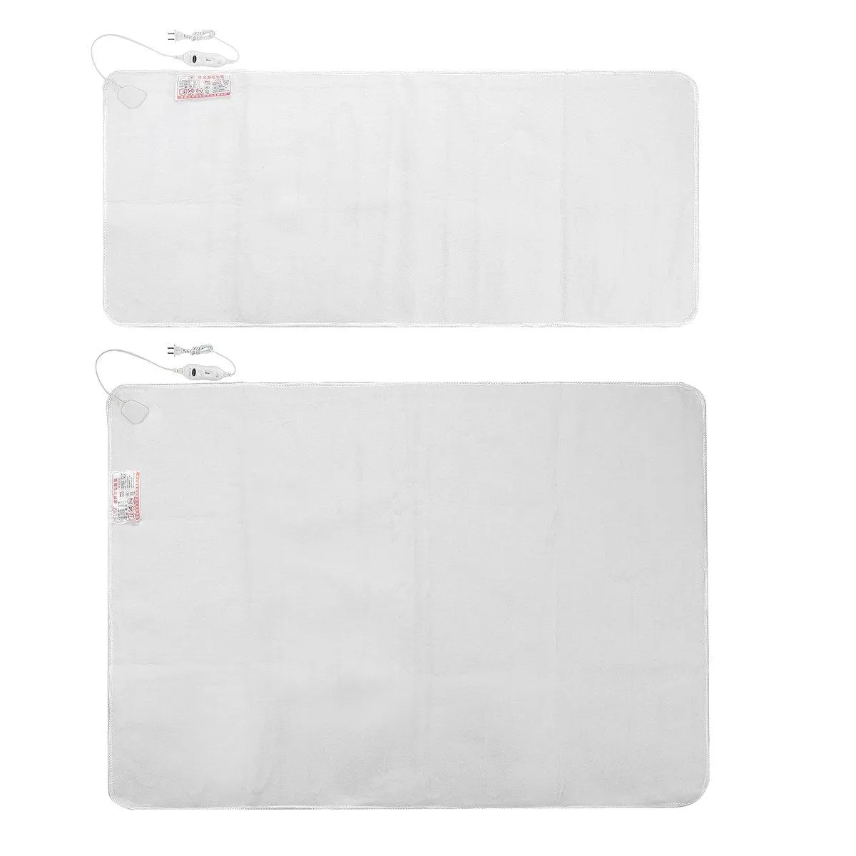 110V Electric Heated Flannel Blanket 3 Gears Winter Cover Heater For Single/Double Person