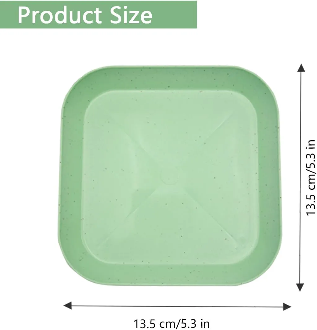 2 Pcs Leopard Gecko Potty Pad,Crested Gecko Potty LatrineLeopard Gecko TrayReptile Litter BoxPortable Gecko Tank Accessories (Green)