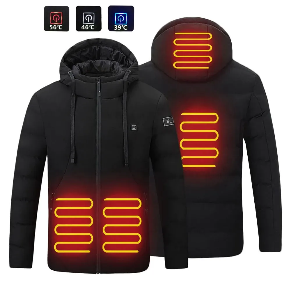 4 Zone Heated Electric Jacket BLXCK NORWAY™