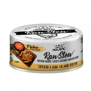 Absolute Holistic RawStew Cat Wet Food - Chicken & King Salmon (80g)