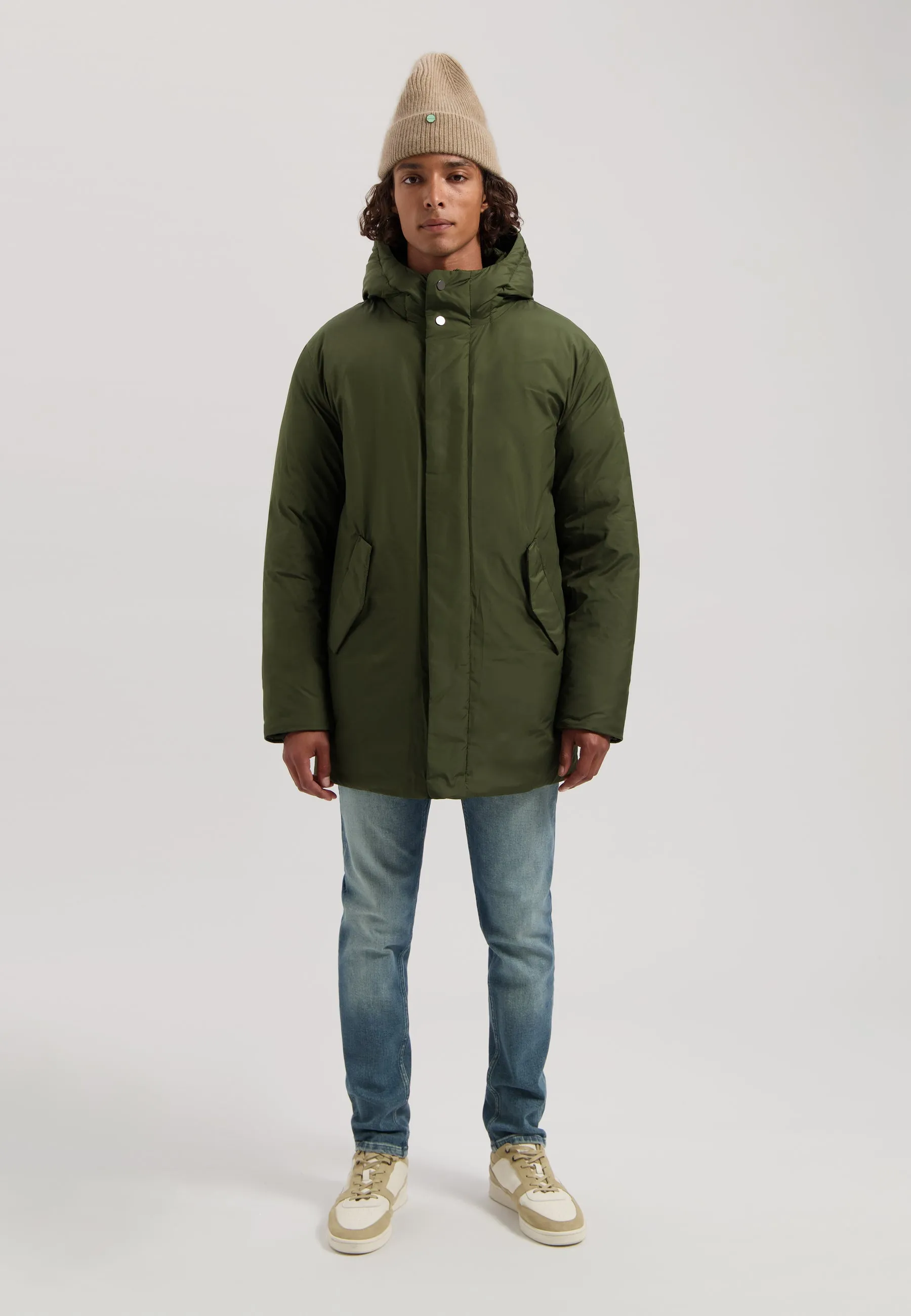 Asher Parka in Olive Night