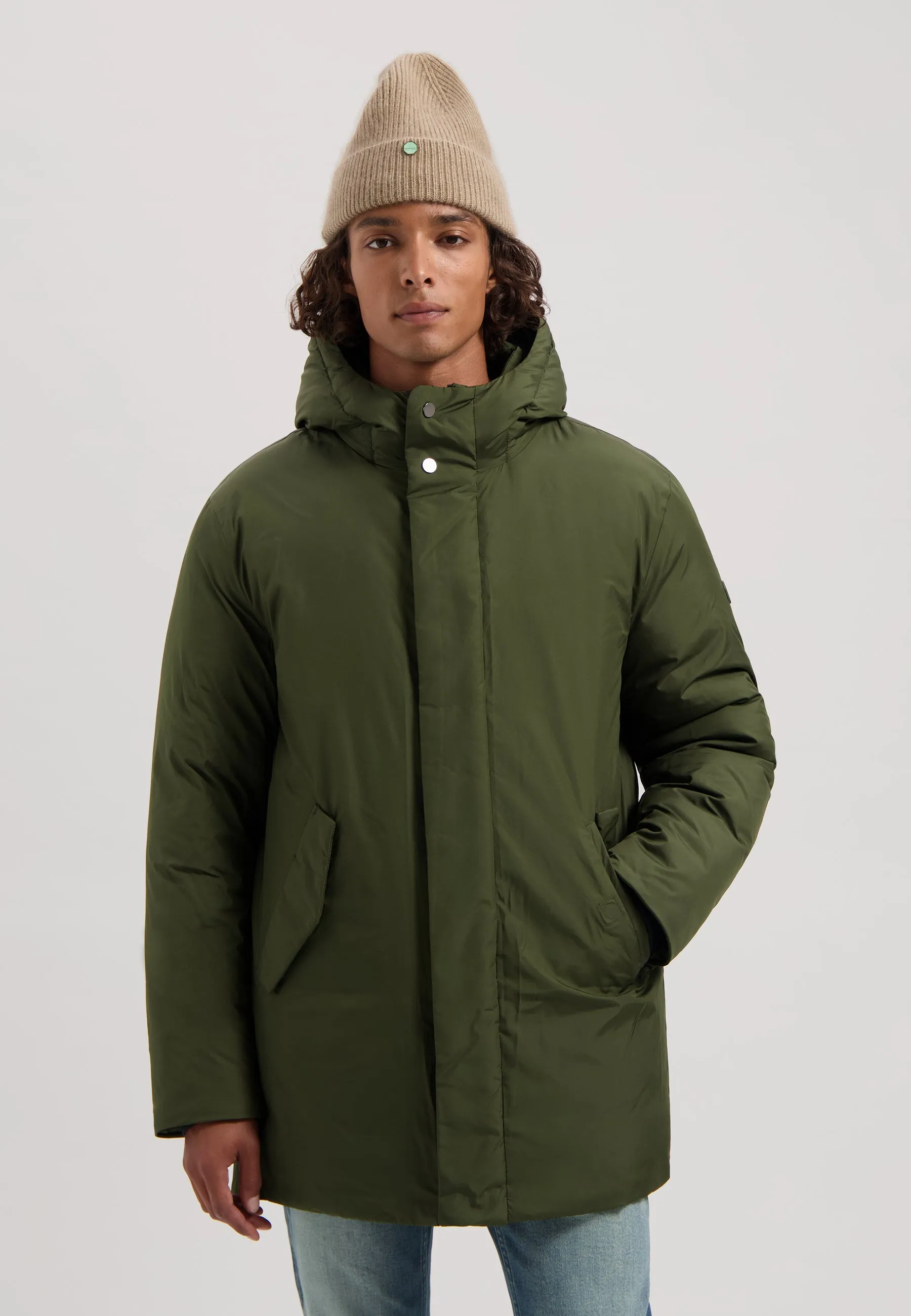 Asher Parka in Olive Night