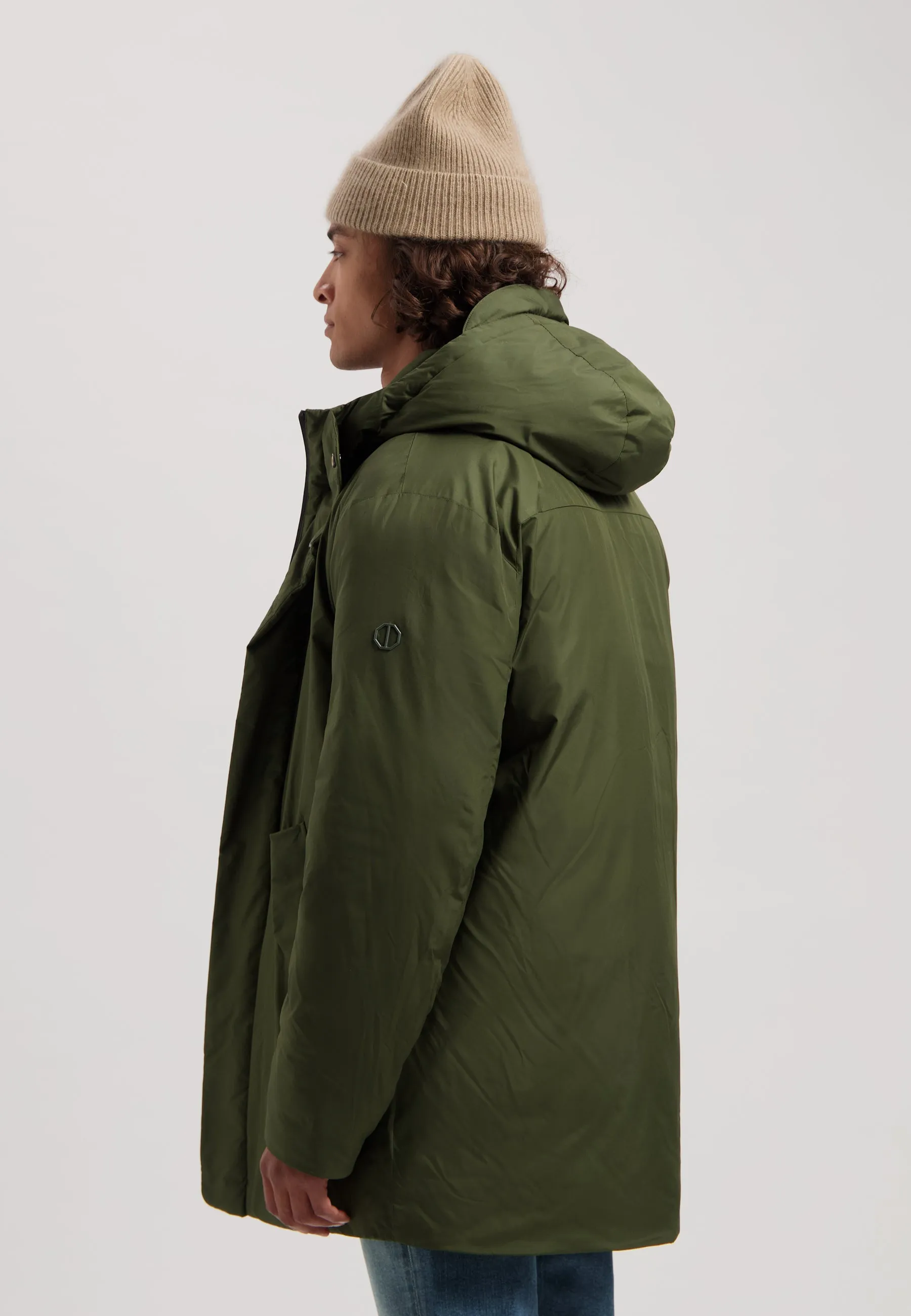 Asher Parka in Olive Night