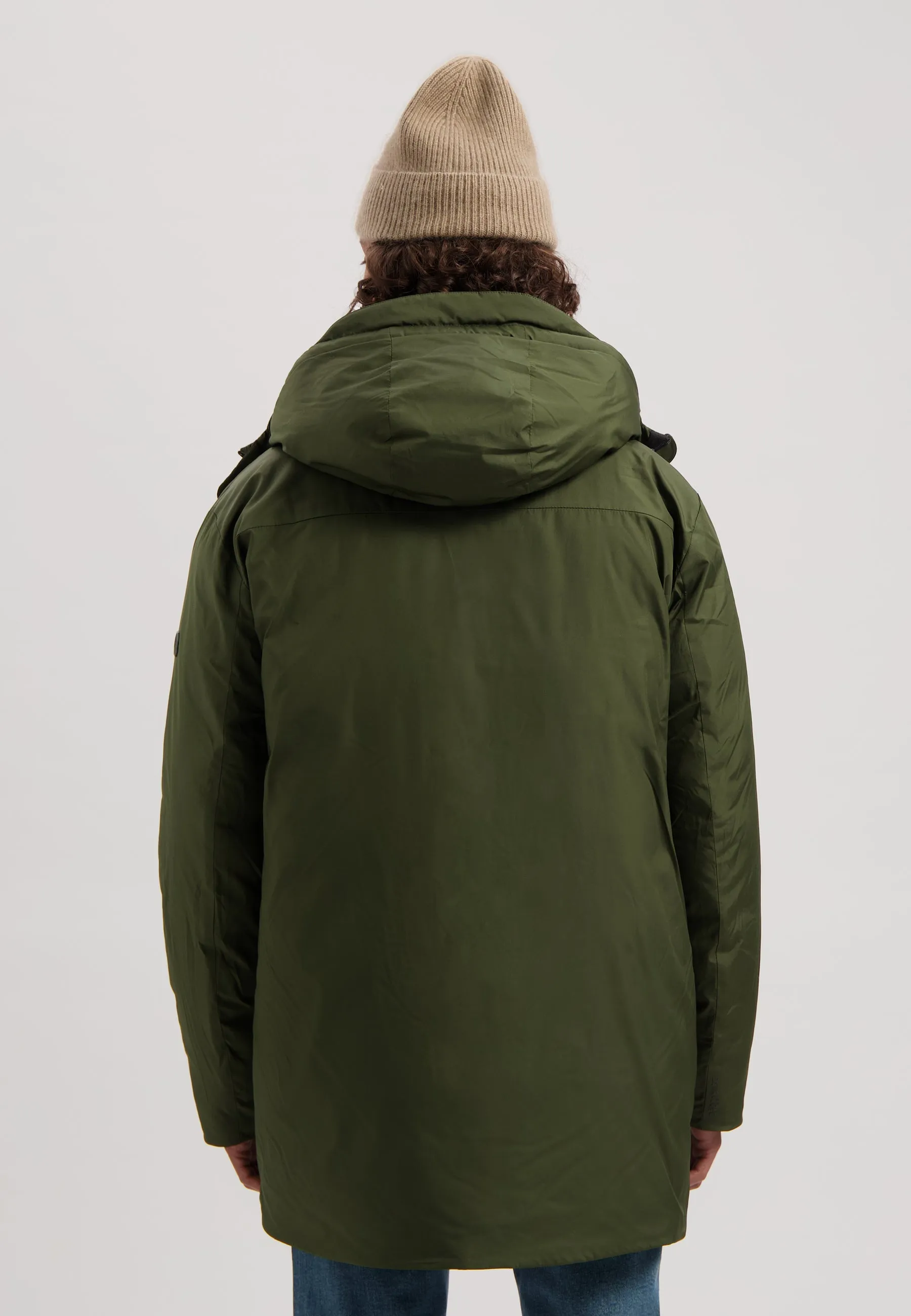 Asher Parka in Olive Night