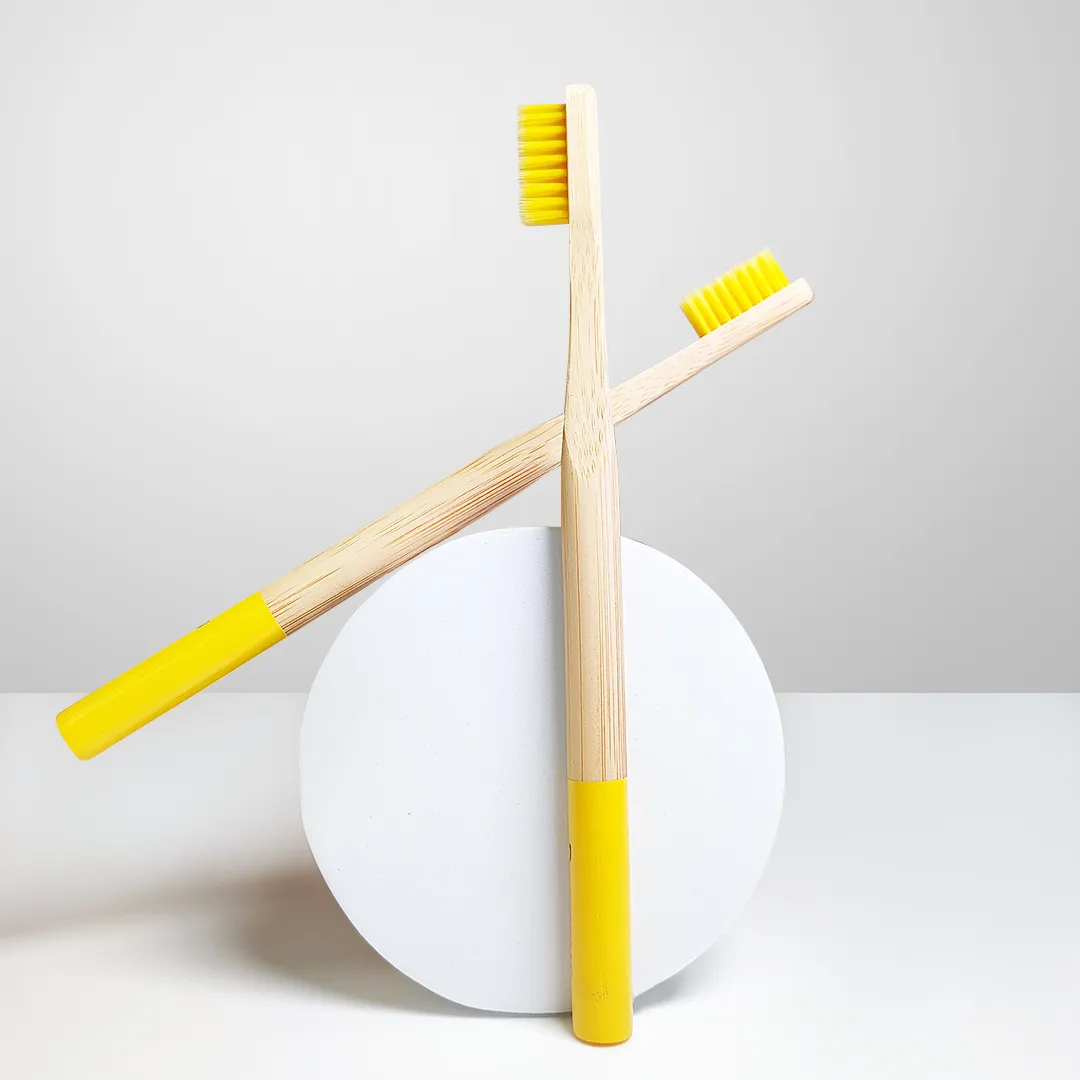 Bamboo Toothbrush ORBY PLUS for Adults | Biodegradable, Soft Bristles & Ergonomic Design