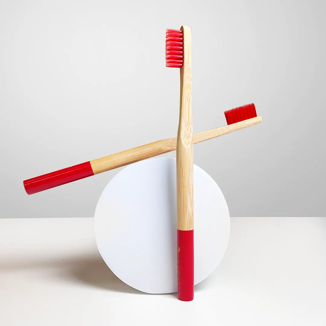 Bamboo Toothbrush ORBY PLUS for Adults | Biodegradable, Soft Bristles & Ergonomic Design