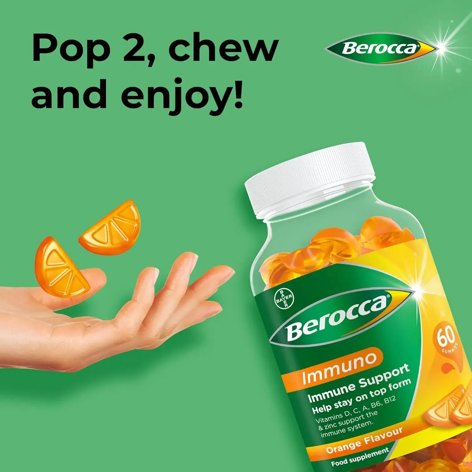 Berocca Immuno Gummies 60s
