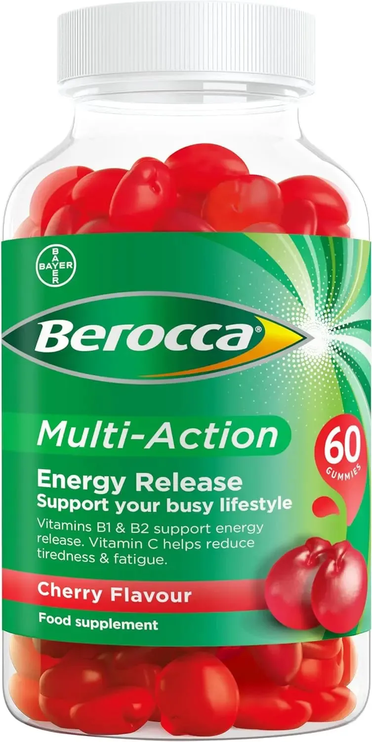 Berocca Multi Action Vitamin Gummies 60s