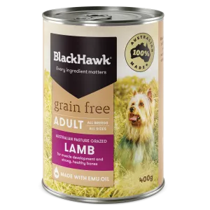 Black Hawk - Grain Free Lamb Dog Wet Food (400g)