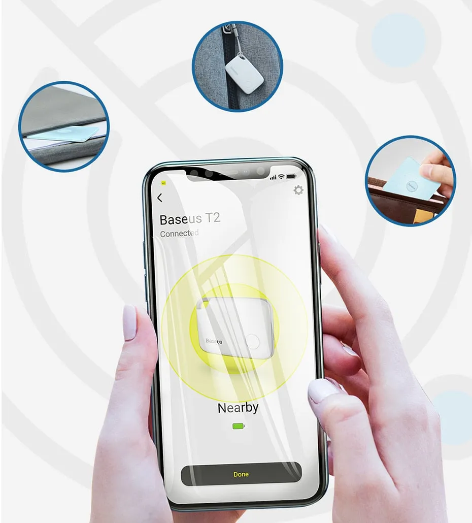 BUNDLE. (With Nano Tape) GPS Locator Wireless Smart Tracker Alarm
