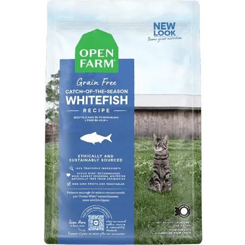 Catch-of-the-Season Whitefish - Dry Cat Food - Open Farm