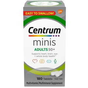 Centrum Minis Adult 50  Plus Tablets 180ct