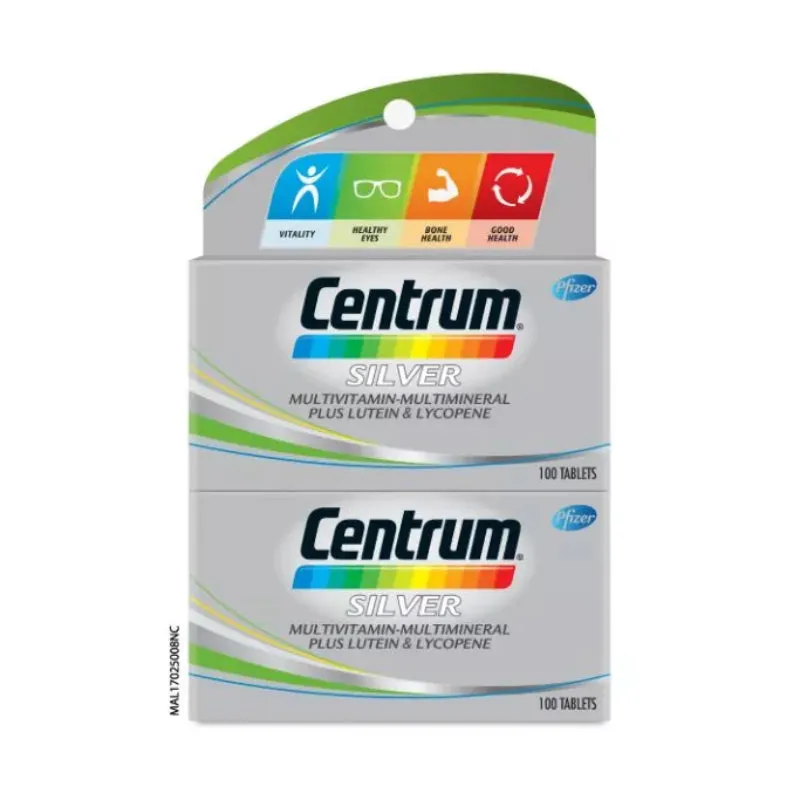 Centrum Silver Multivitamin-Multimineral   Lutein   Lycopene