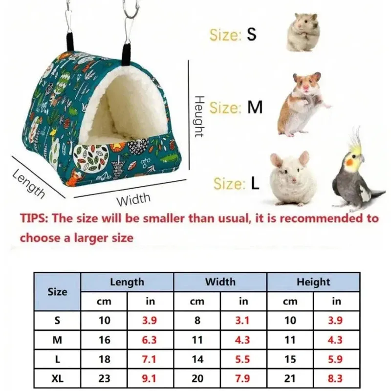 Cute Print Small Animal Sleeping Bed