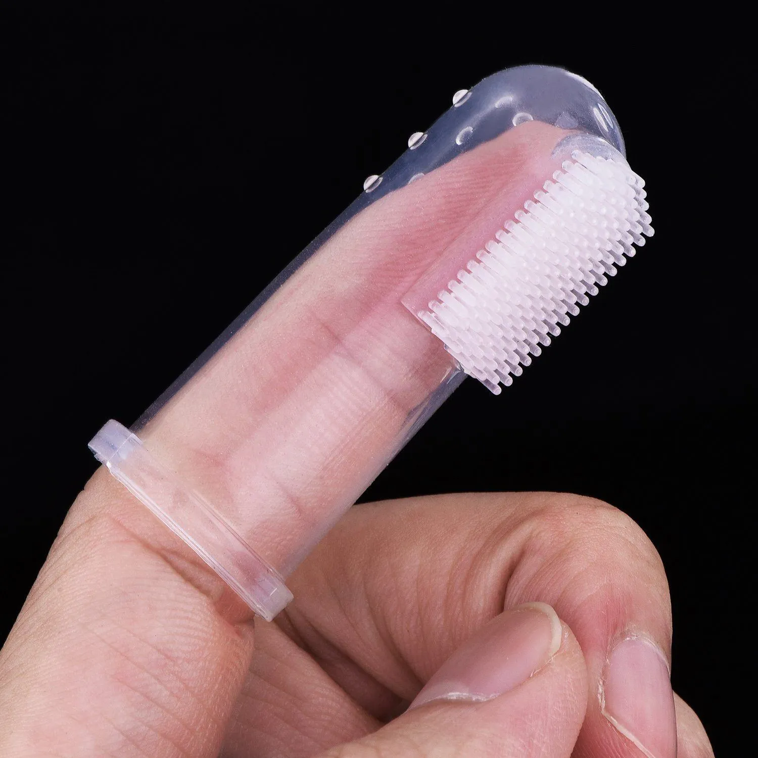 Dog Cat Soft Finger Toothbrush, 6 packs