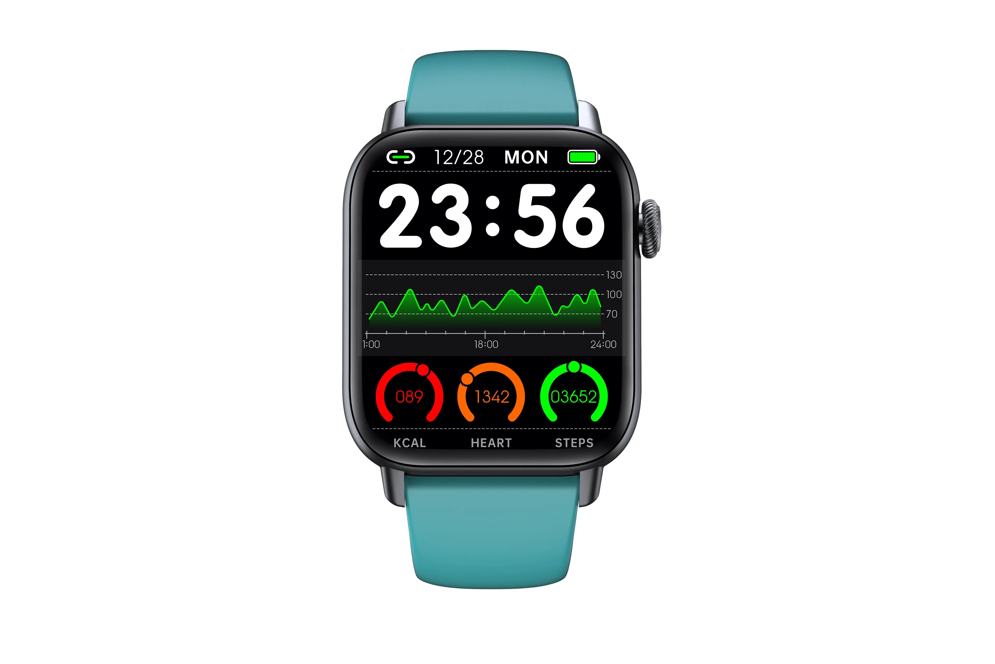 EIGIIS Smart Watch (Make/Answer Call), Fitness Watch with Heart Rate Blood Pressure Sleep Monitor, 1.83" Touch Screen Smartwatch for Women Men, Waterproof Activity Tracker Compatible with iPhone & Android