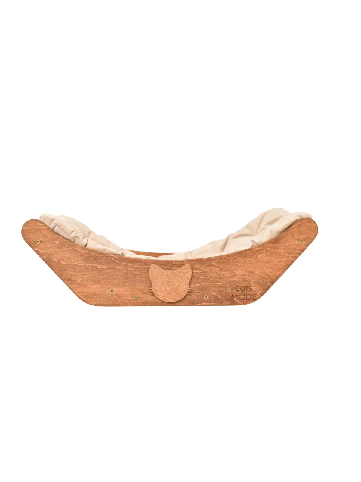 Floating Cat Shelf Perch Oak