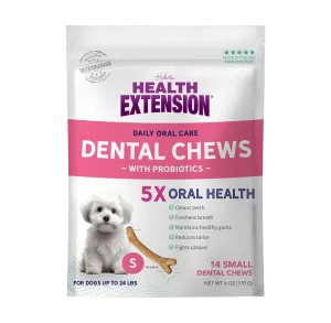 Health Extension Probiotic Dental Chews For Dogs