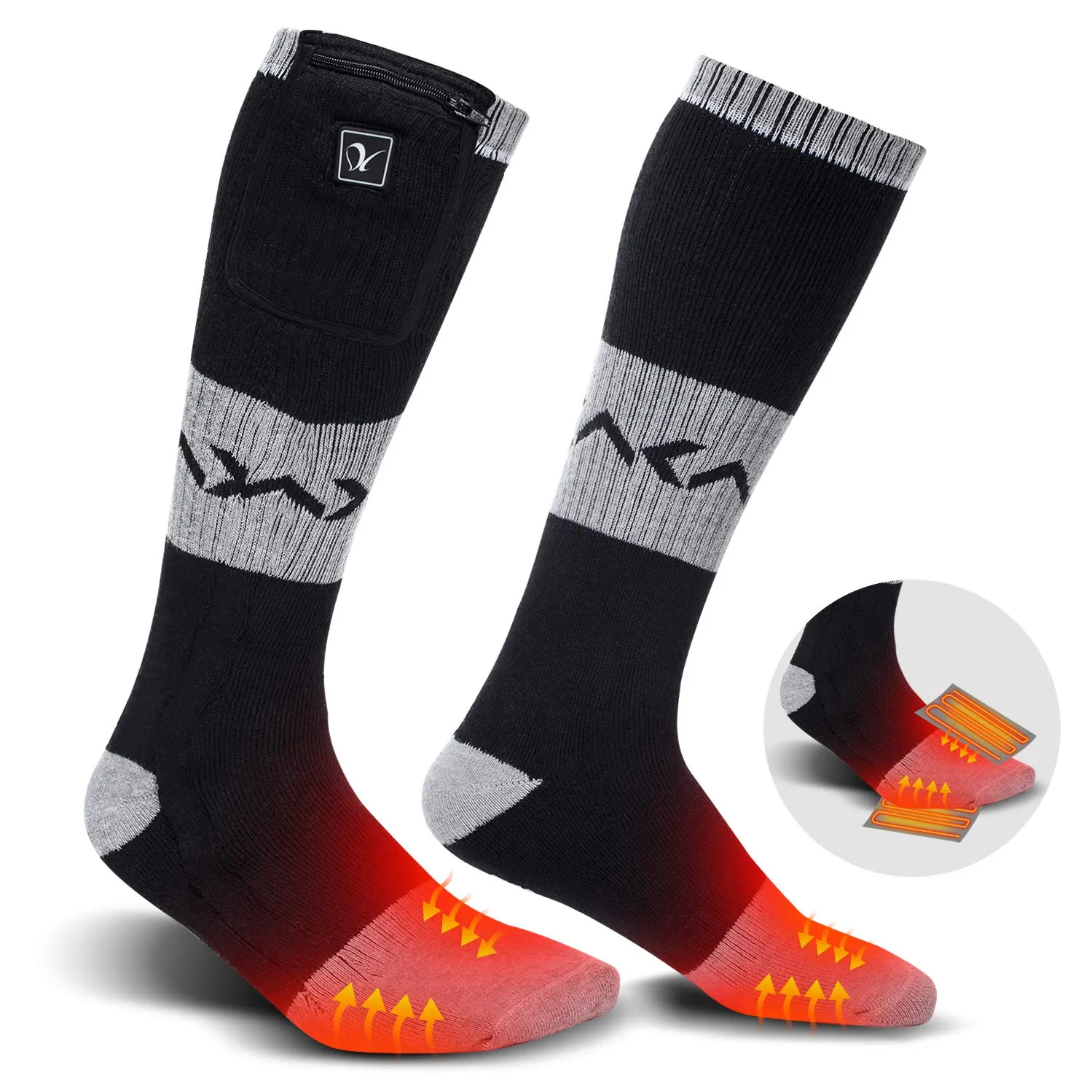 Heated Socks - Fast Heating for Winter Outdoor Sports