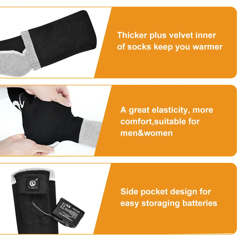 Heated Socks - Fast Heating for Winter Outdoor Sports