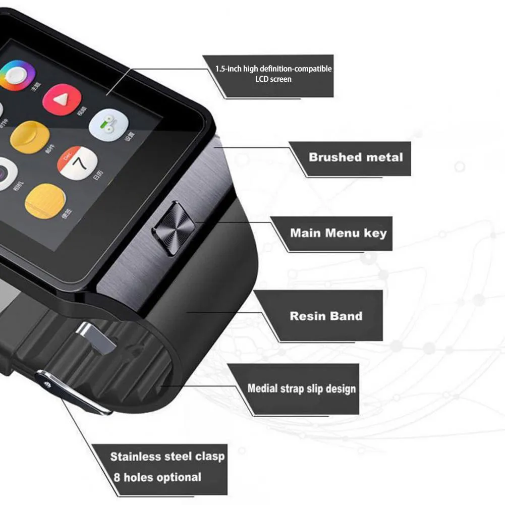 Kids Full Touch Video Call Smart Watch