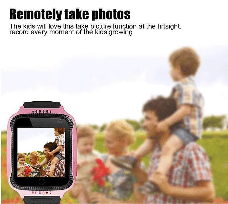 Kids GPS Tracker Smart Watch With SOS
