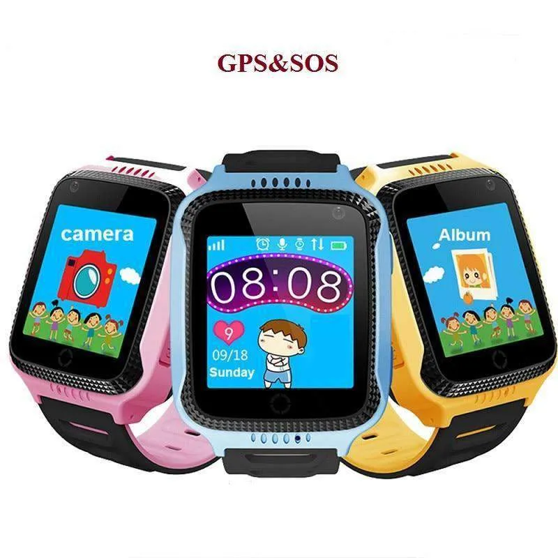 Kids GPS Tracker Smart Watch With SOS