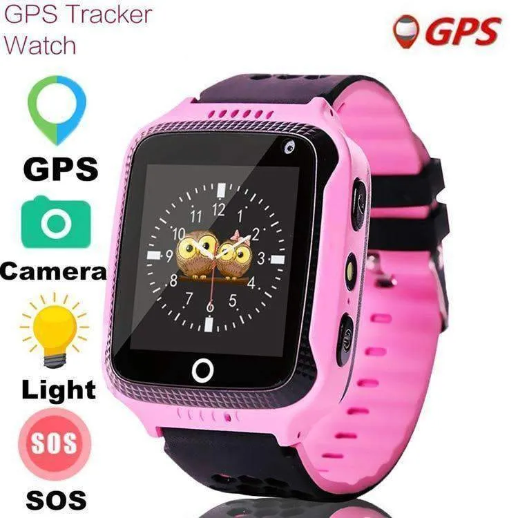Kids GPS Tracker Smart Watch With SOS