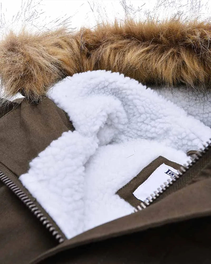 Lambretta Sherpa Lined Parka Khaki - 685