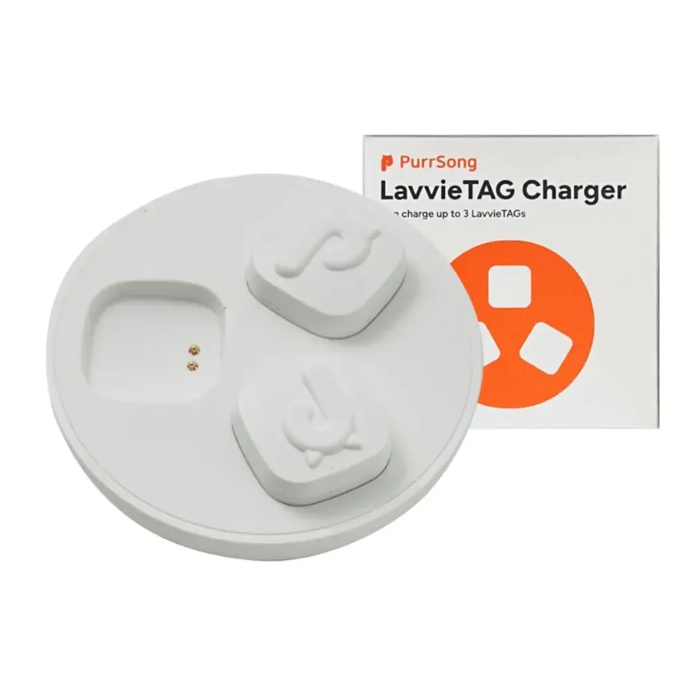 LavvieTAG Smart Cat Health Tracker (Bundle for LavvieBot S)