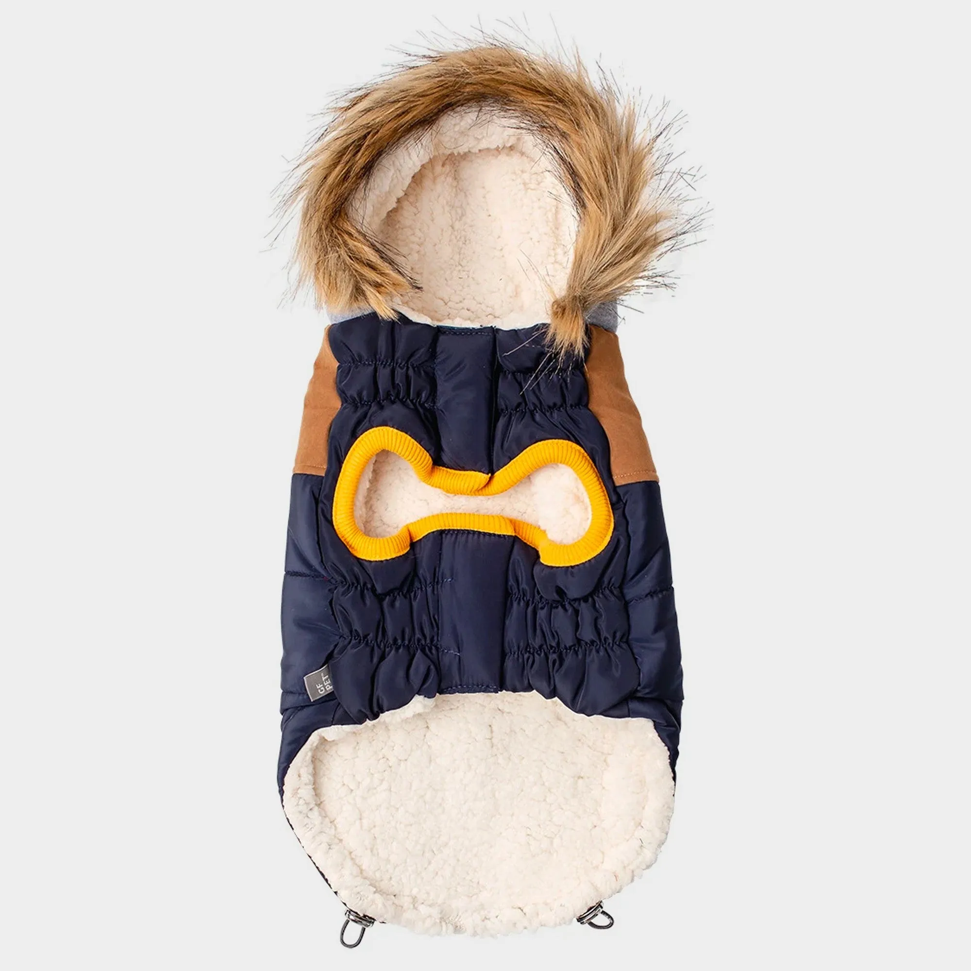 Lodge Parka Dog Coat | Navy
