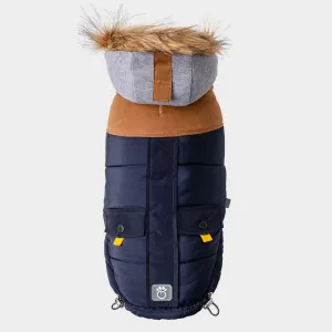 Lodge Parka Dog Coat | Navy