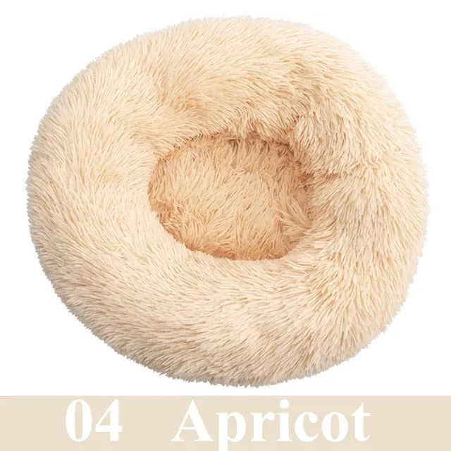 Long Plush Calming Pet Bed