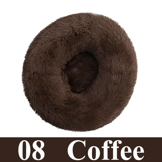Long Plush Calming Pet Bed