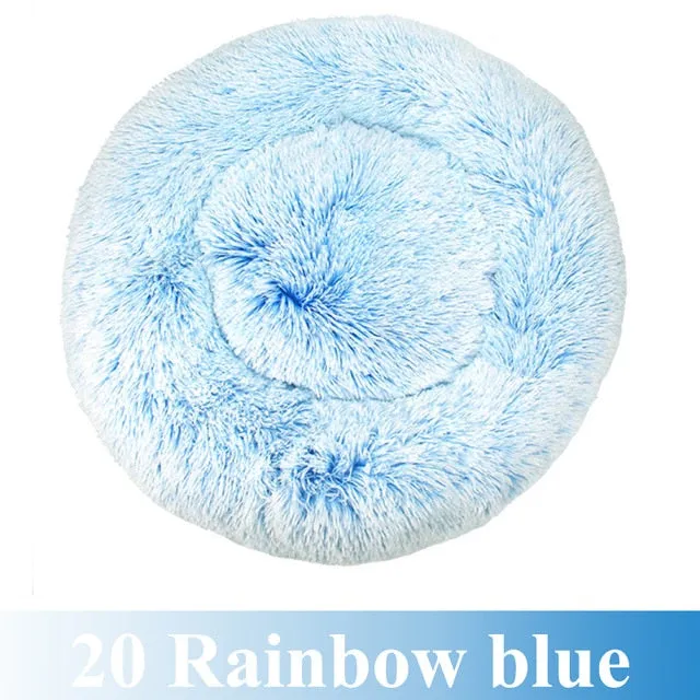 Long Plush Calming Pet Bed