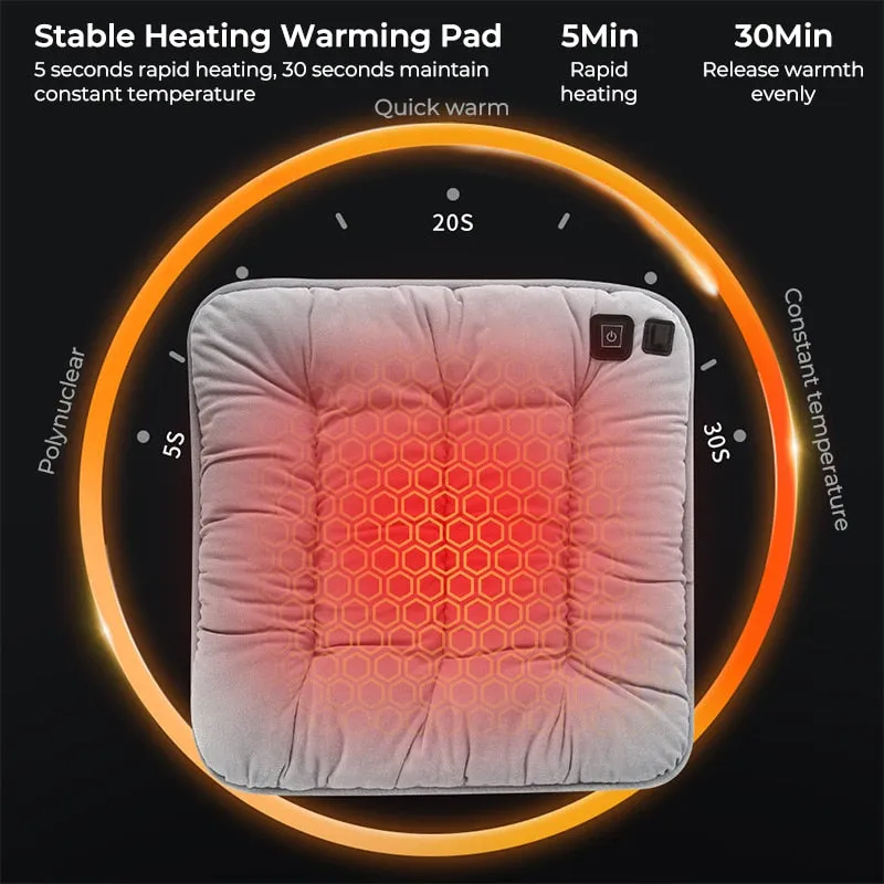 Love39 12V Car Seat Heated Cover – Graphene Winter Warmer