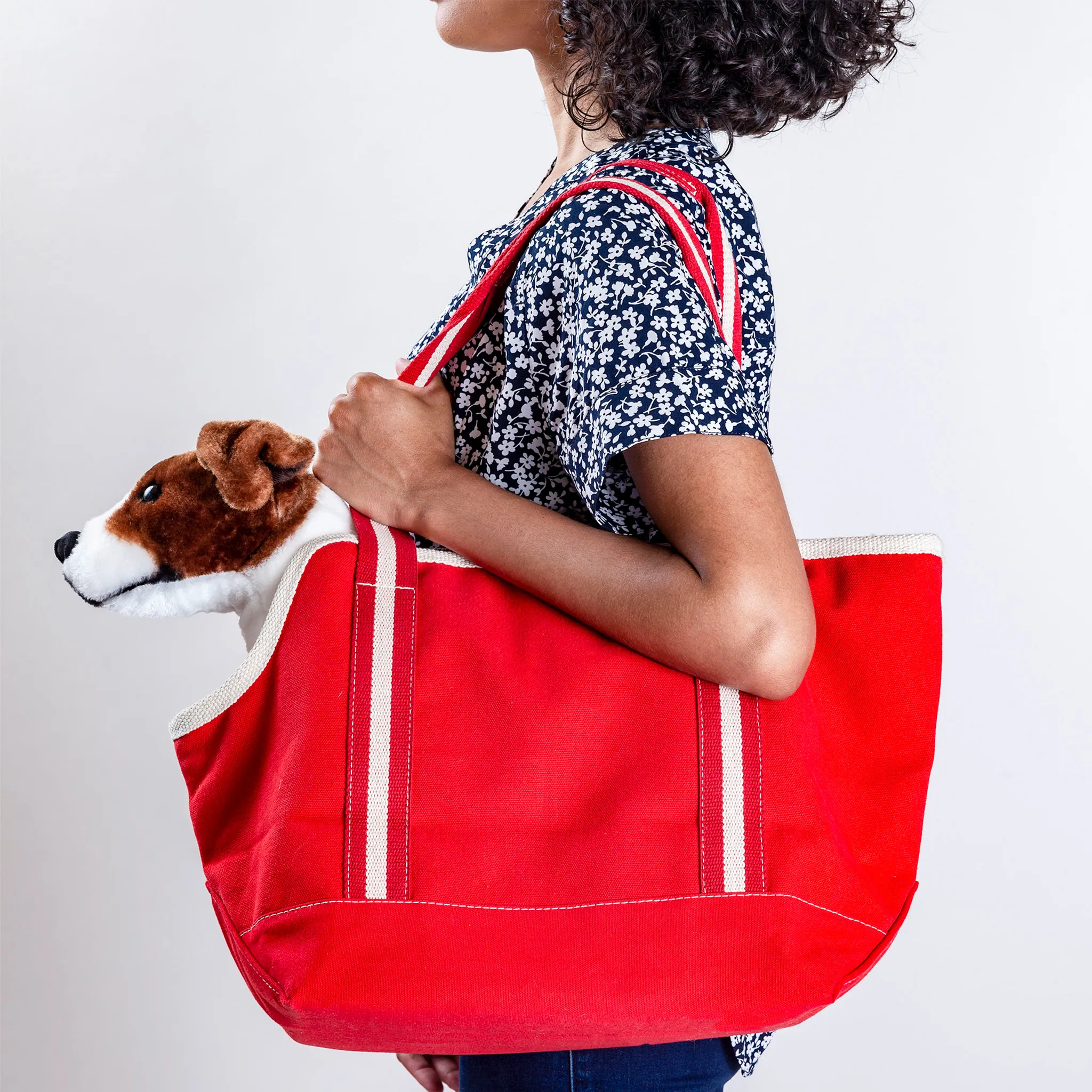 Monogrammed Pet Carrier Tote Bag