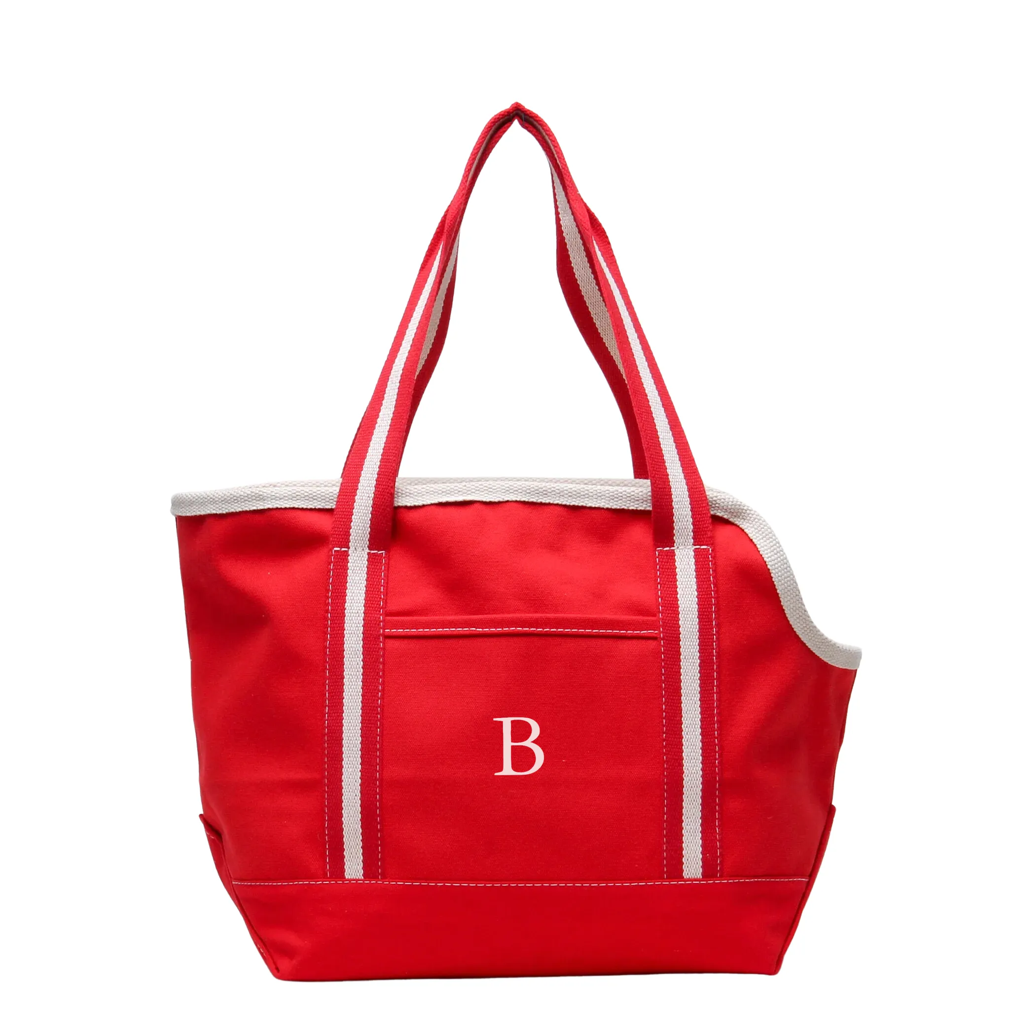 Monogrammed Pet Carrier Tote Bag