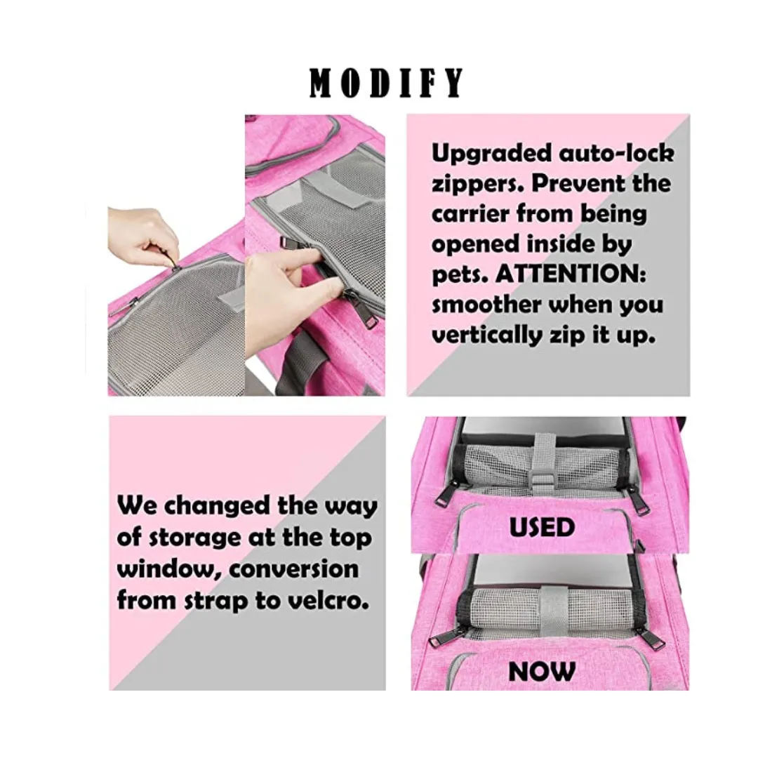 Pet Carrier for Large and Medium Cats