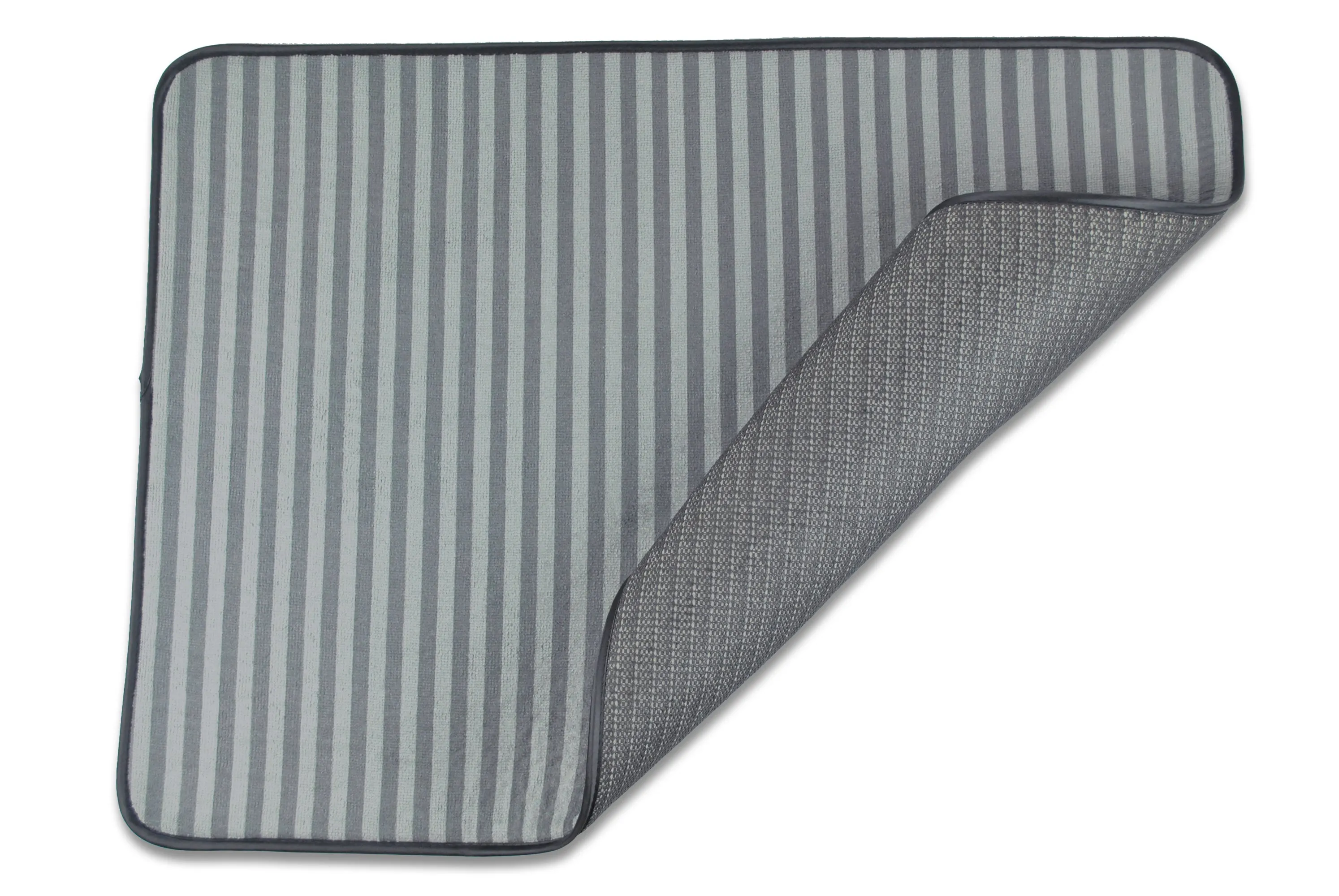 Pet Crate/Kennel Mat, Gray, X-large - 25x39"