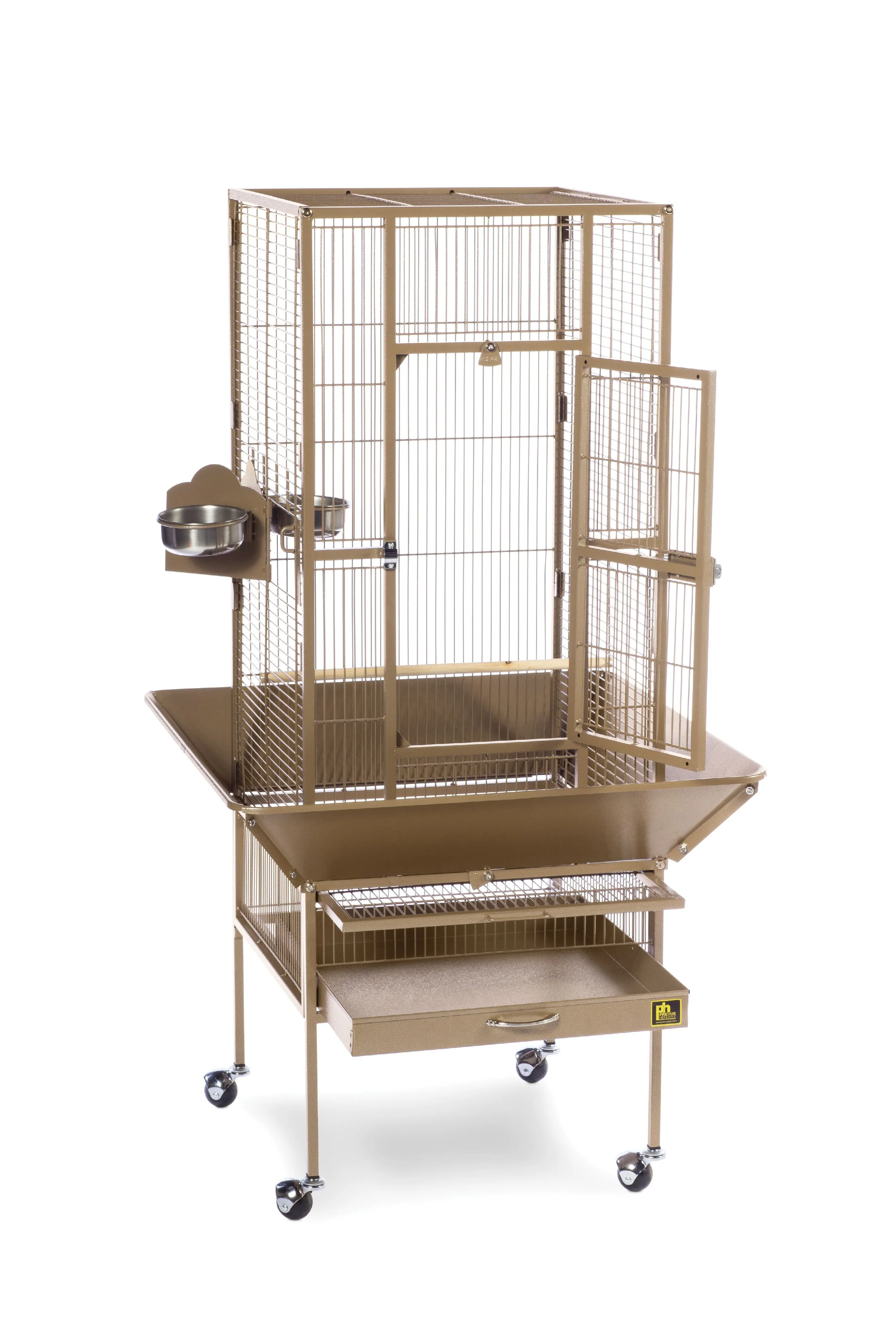 Pet Products Park Plaza Bird Cage, Coco Brown
