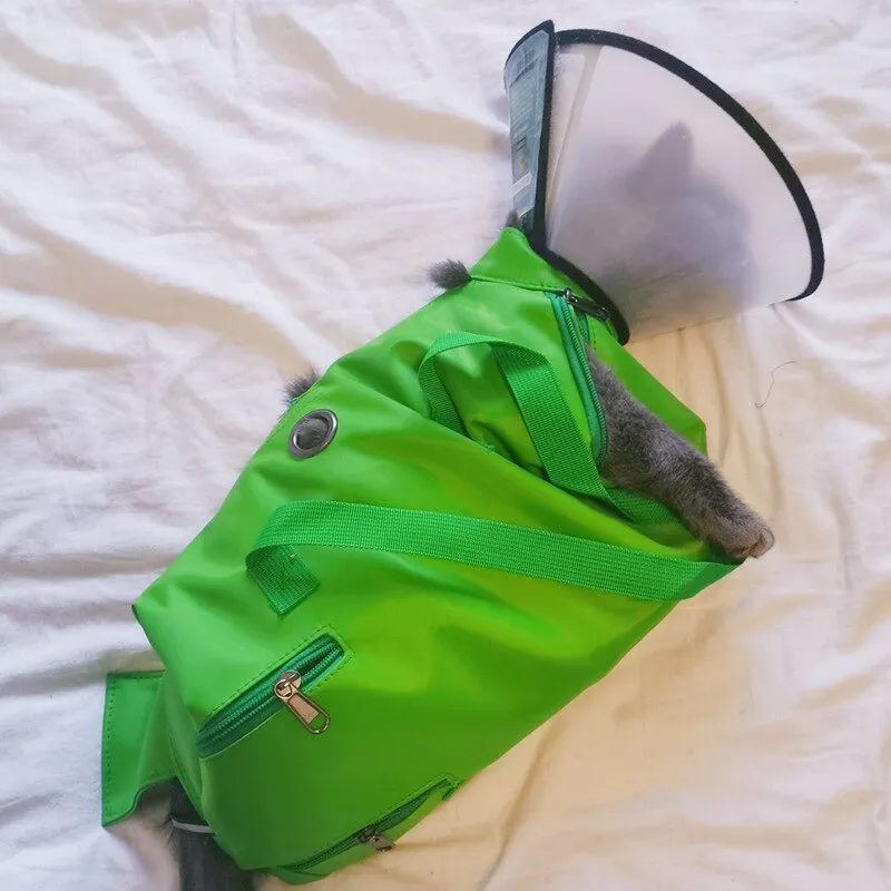 Pet Travel Bag Portable Foldable Cat Backpack Dog Carrier Backpack