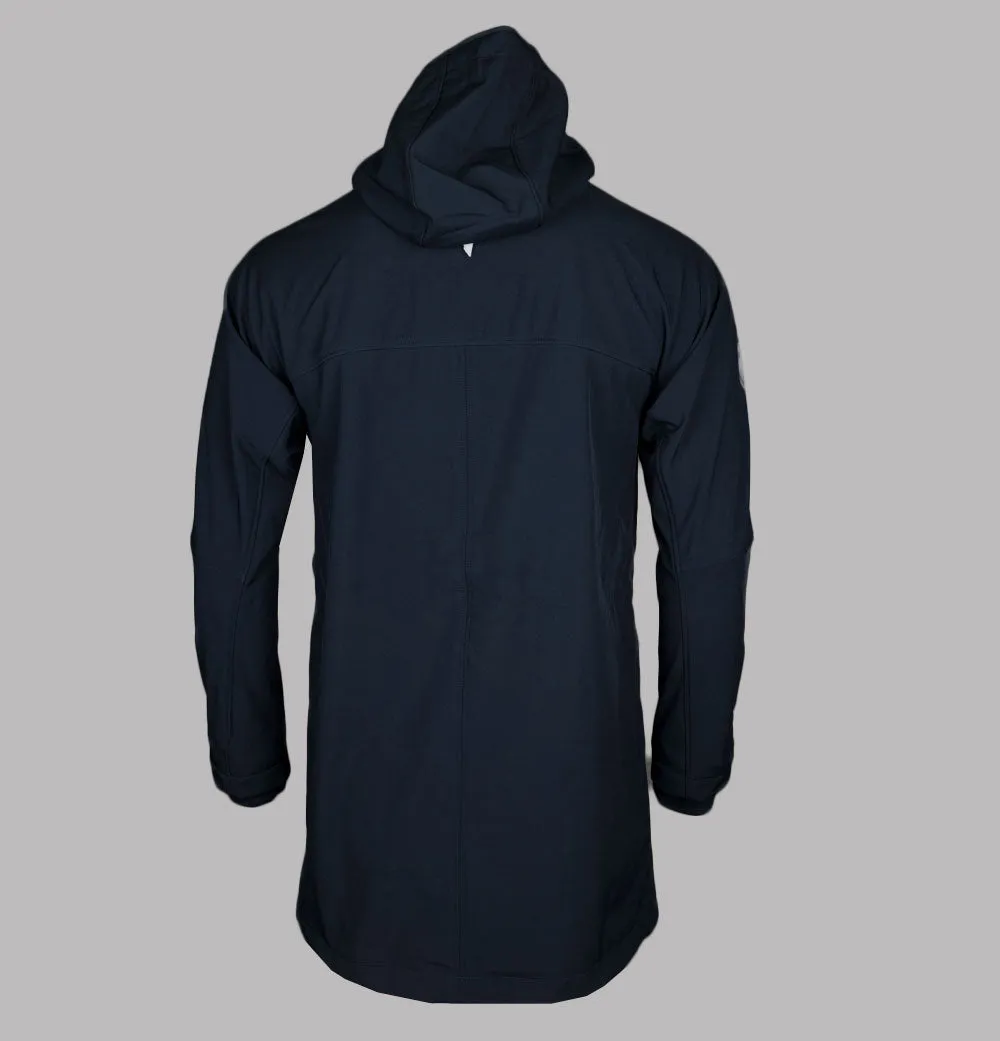 Pretty Green Cyclone Soft Shell Parka Navy