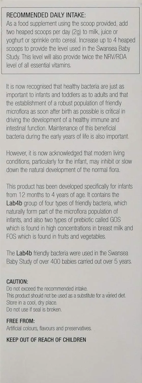 Probiotics for Toddlers 30 Days Supply 60g