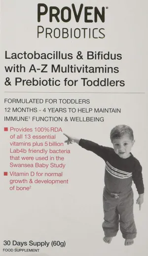 Probiotics for Toddlers 30 Days Supply 60g