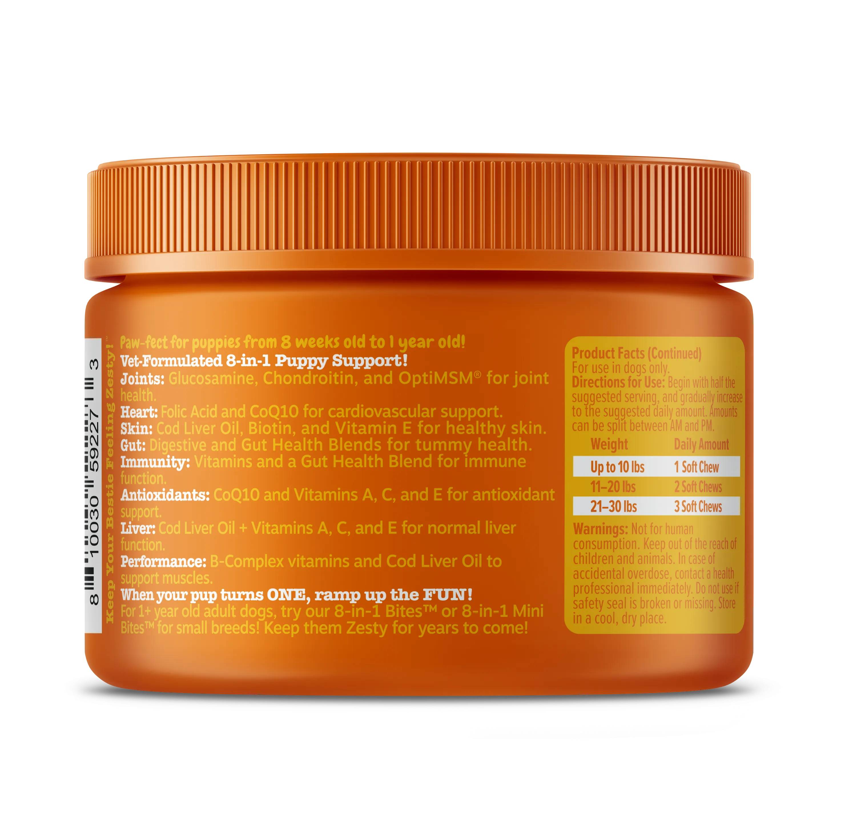 Puppy 8-in-1 Multivitamin Bites