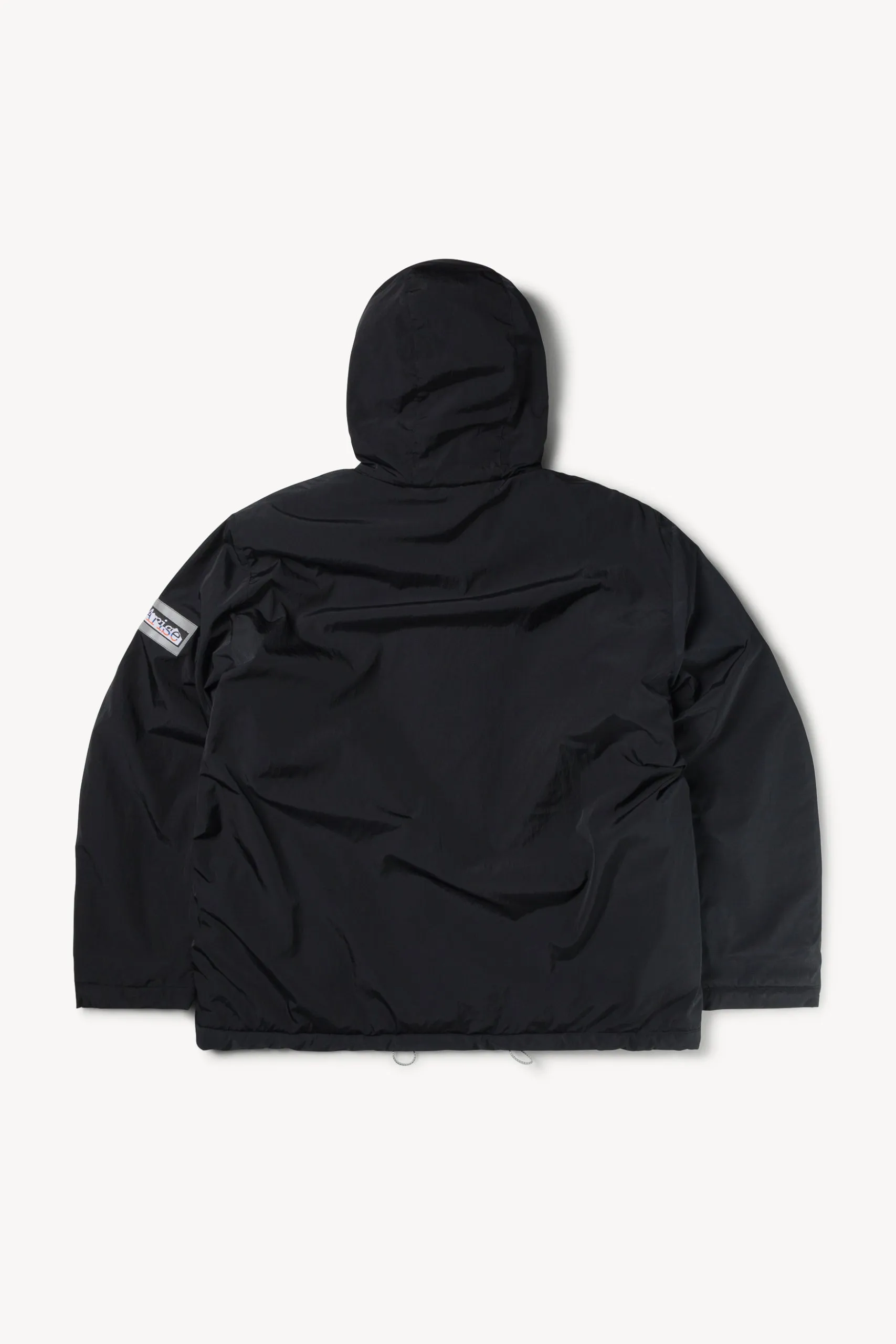 Reversible Nylon and Floral Fleece Parka