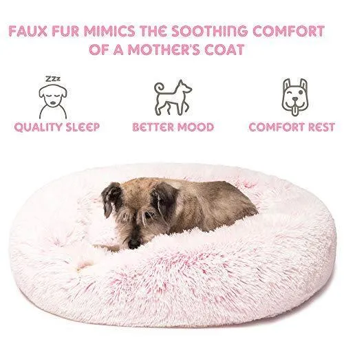Round Donut Dog Bed