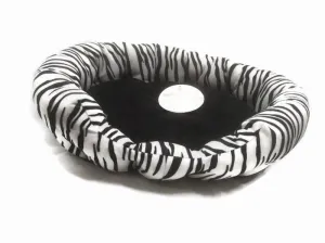 Self warming Nuzzle Bed Zebra Print