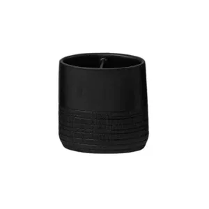 Showerdrape Strata Toothbrush Holder in Black